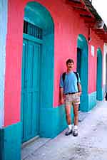 Jon Holmquist at Flores, Guatemala