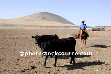 Cowboy and Miriam Crater
