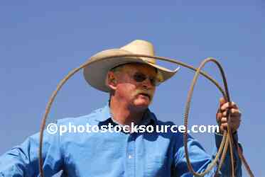 Cowboy with Rope
