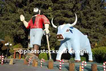 Paul Bunyan and Babe