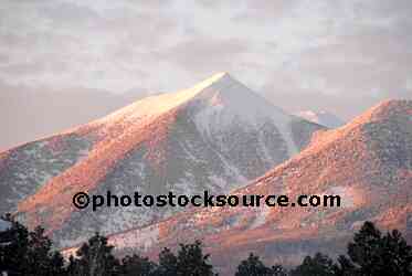 Snow on The Peaks