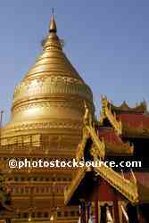 Shwezigon Pagoda Stupa