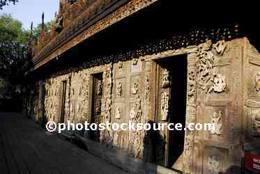 Shwenandaw Kyaung Walls