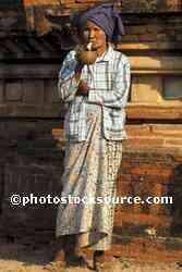 Woman Smoking Cheroot