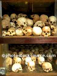 Killing Fields Victim's Skulls