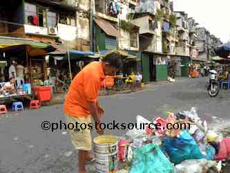 Man With Trash