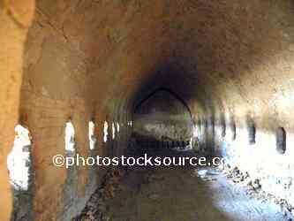 Inside Brick Kiln