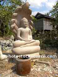 Buddha Naga Statue