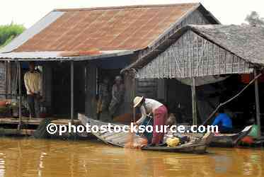 Woman with Fish Net
