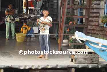Boy With Snake