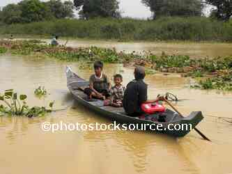 Boy in Canoe