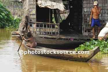 Boy in Canoe