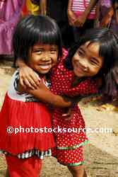 Girls Playing