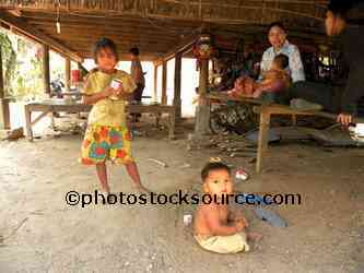 Family Under House