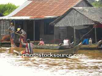 Woman Washing Fish