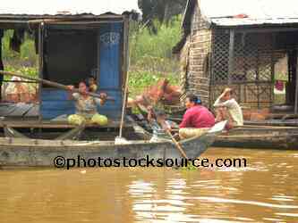 Woman Washing Fish