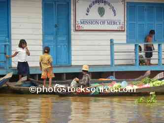 Children at Floating School