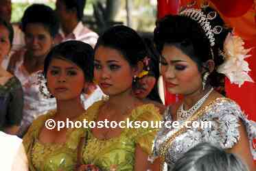 Bride and Bridesmaids