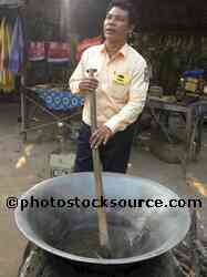 Man Stirring Pot