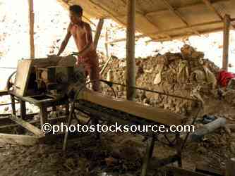 Man Making Bricks