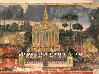 Ramayana Frescoes