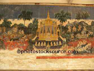 Ramayana Frescoes