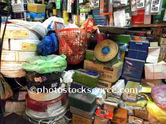 Piles of Supplies