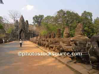 Angkor Thom Demon Statues