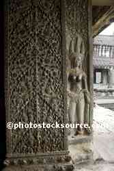 Apsara Carving and Decorations
