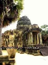 Angkor Wat Naga Balustrade