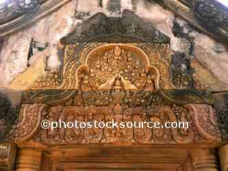 Carved Stone Lintel