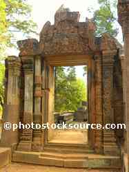 Banteay Srei Temple Doorway