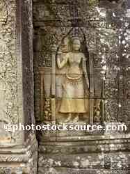 Bayon Apsara Bas-relief