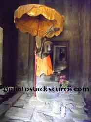 Adorned Buddha Shrine
