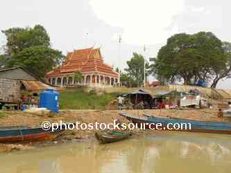 Temple and Boats