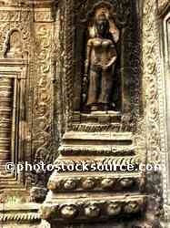 Ta Prohm Temple Carvings