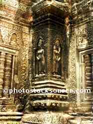 Ta Prohm Temple Carvings