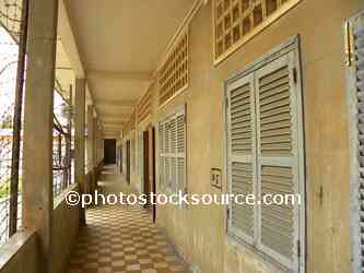 Tuol Sleng Prison Hallway