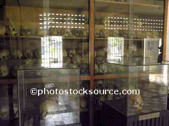 Tuol Sleng Victims Skulls