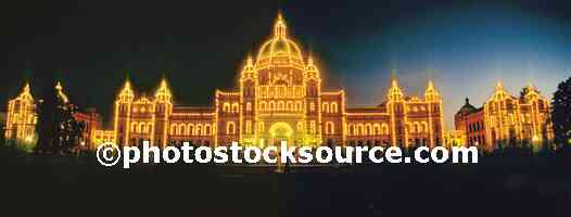 Parliament Buildings at Night