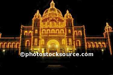 Parliament Buildings at Night