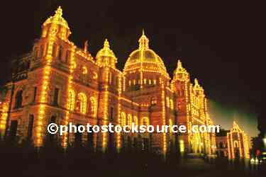 Parliament Buildings at Night