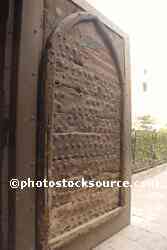 Ornate Wooden Door