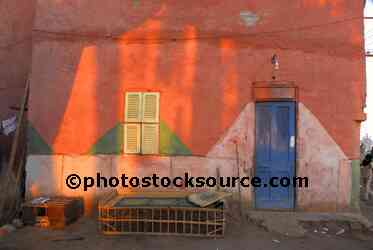 Nubian House at Sunrise