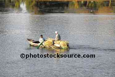 Row Boat on Nile River