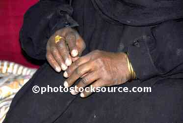 Nubian Woman's Hands