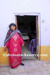 Nubian Woman in Red