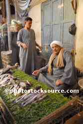 Men Selling Fish