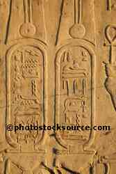 Hieroglyphic Cartoches