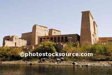 Approaching Philae Temple